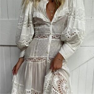 LOVESHACKFANCY Dress PINK